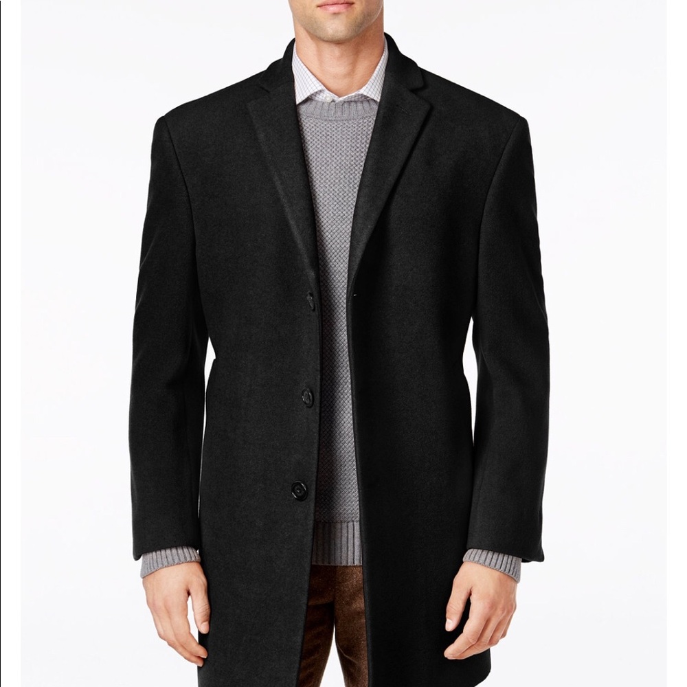 Calvin Klein Men’s Prosper-Overcoat